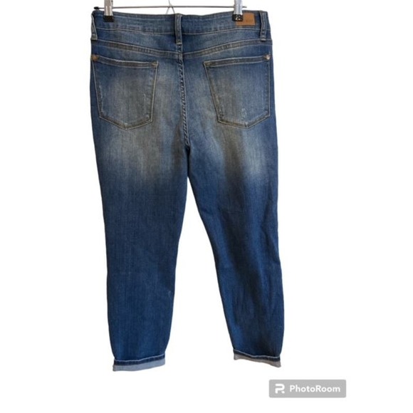 Judy Blue Relax fit medium wash distressed denim size 31 - Picture 2 of 4